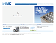 Tablet Screenshot of kairak.com